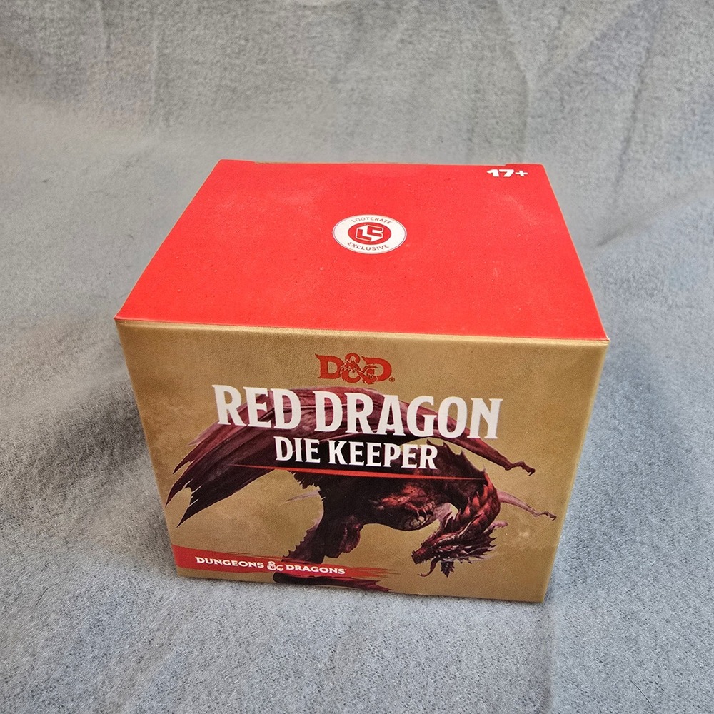 Dungeons & Dragons Red‎ Dragon Die Keeper Loot Crate Exclusive D&D Figure D20